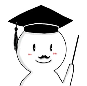 学者　イラスト　博士