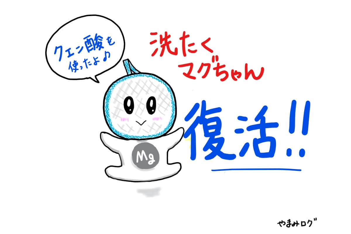 洗たくマグちゃん 復活 メンテナンス方法